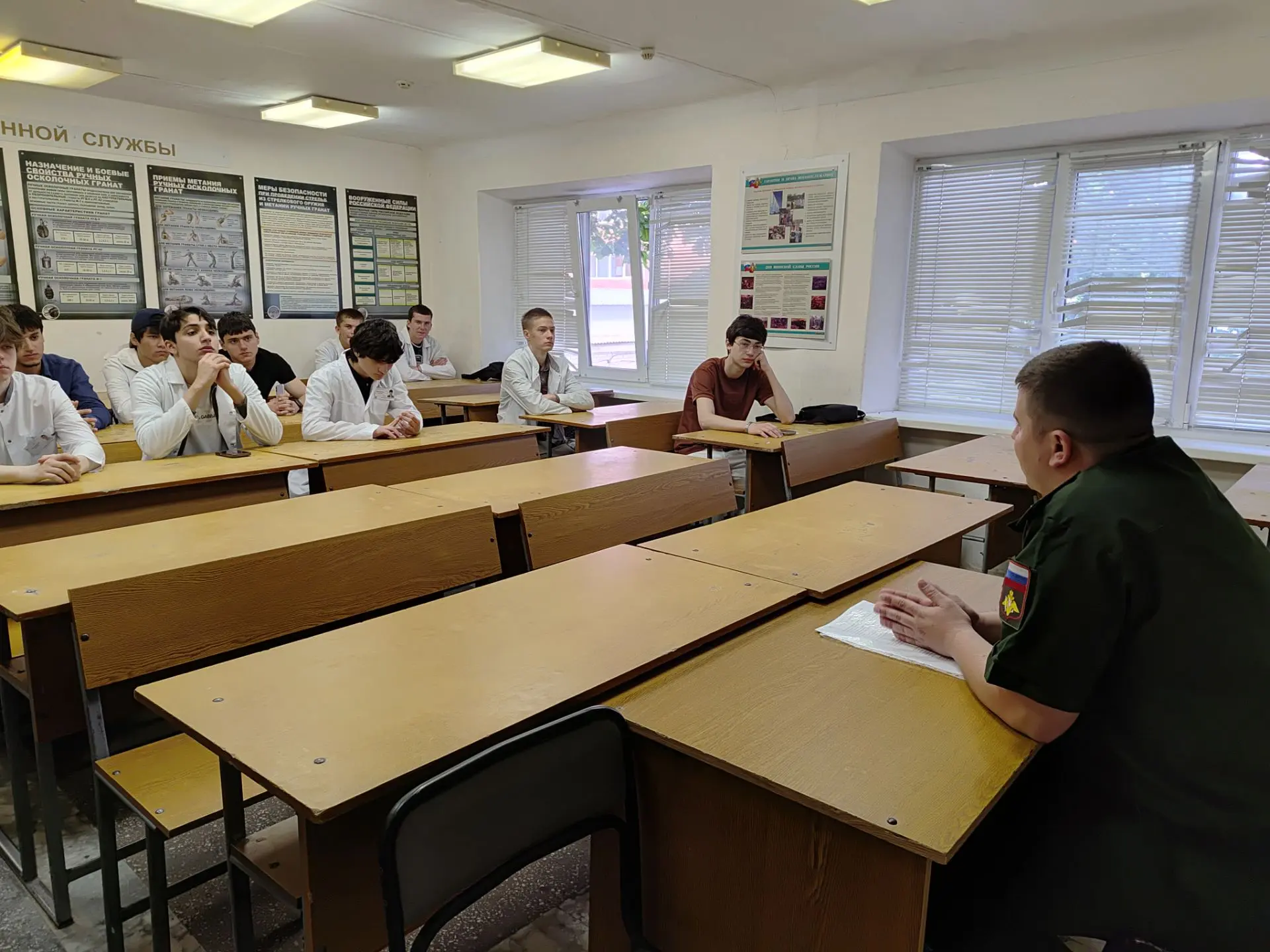 Ответственность, интеллект и небо: критерии отбора в войска БпС разъяснили студентам медколледжа

В 
