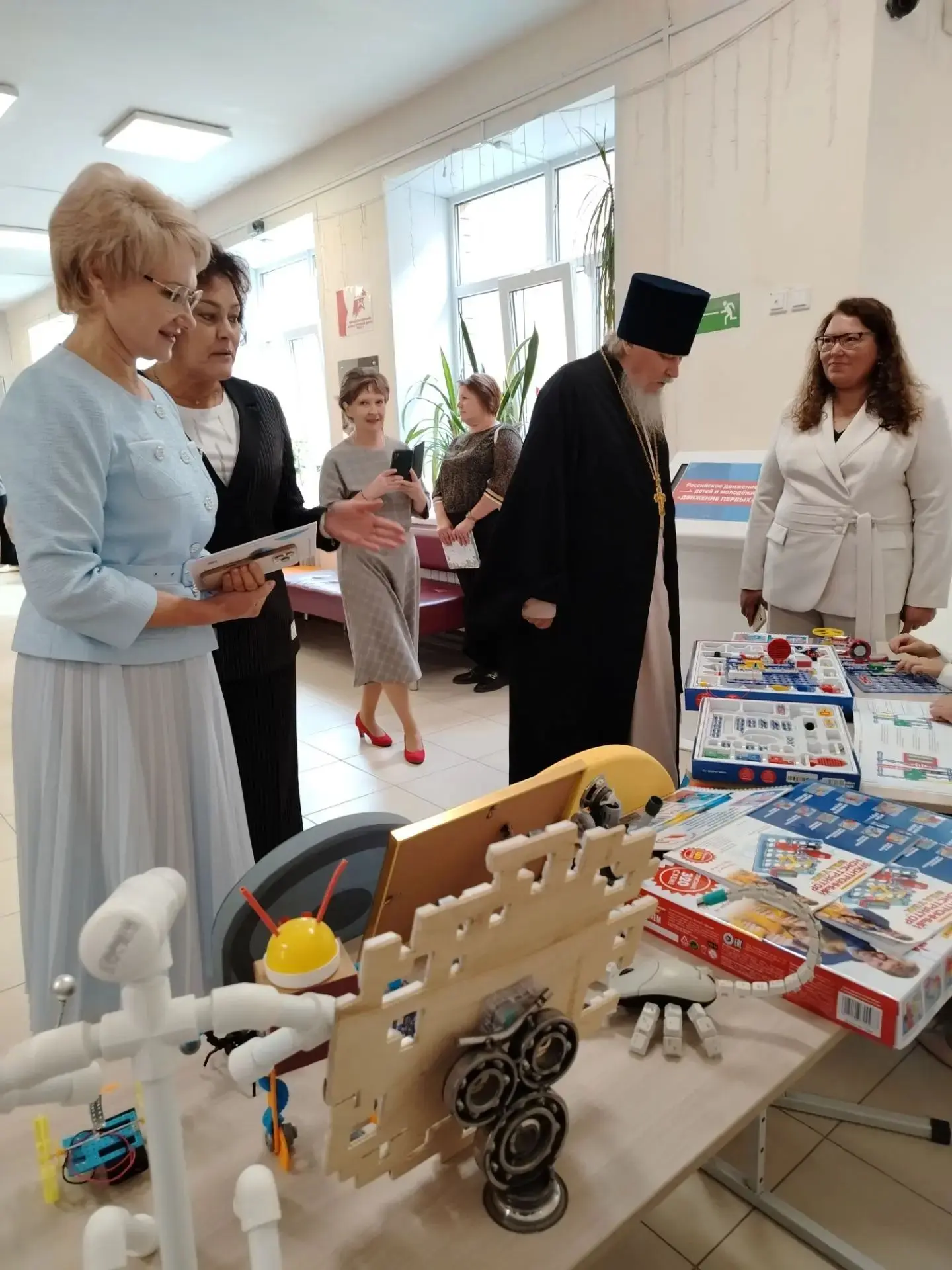 Сегодня, наш детский сад, принял участие в выставке  на Августовской конференции работн...