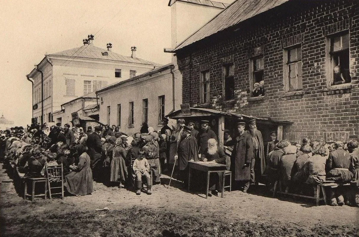 Народная столовая в Починках, Лукояновский уезд, Нижегородская губерния, Российская имп...