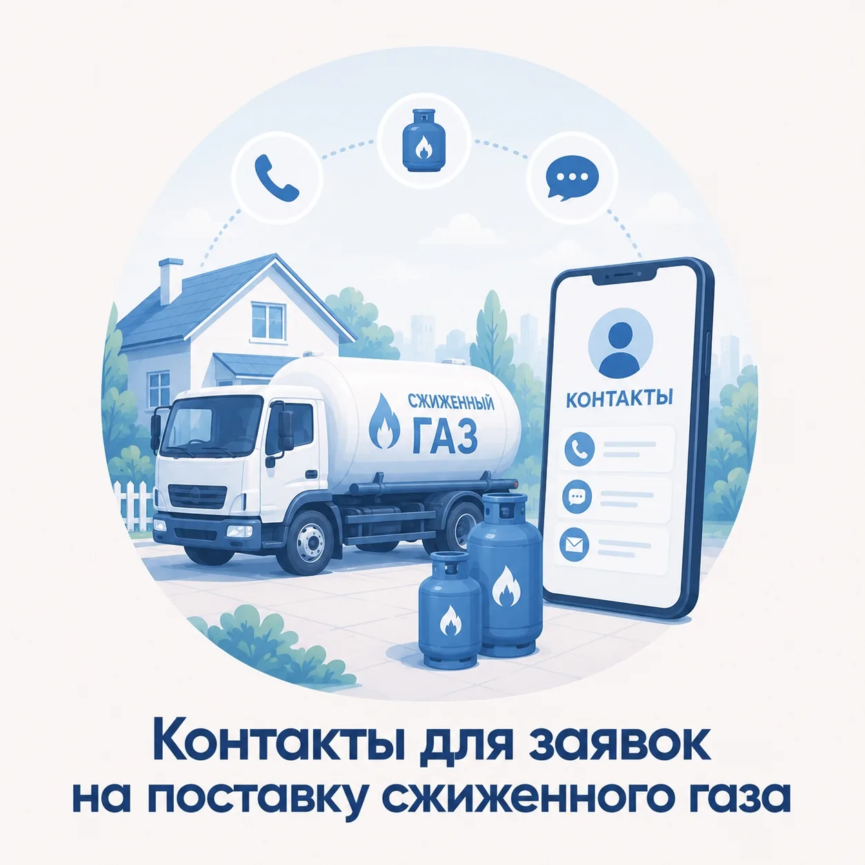 Для подачи заявки на поставку сжиженного газа жителям негазифицированных населенных пунктов необходи
