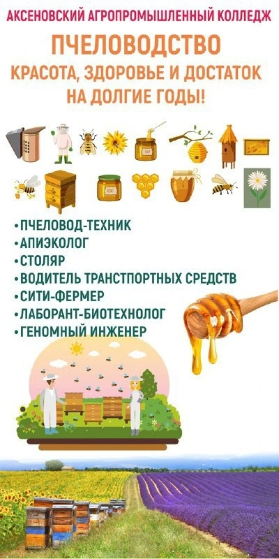 Зоотехния (профиль Пчеловодство) - отрасль с наивысшими показателями рентабельности в сельском хозяй