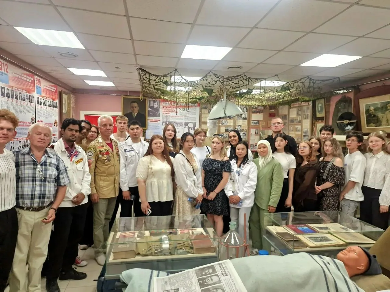 Бойцы ВСМО «Аметист» — в музеях АГМУ 🏛️

В преддверии нового учебного года Алтайский государственны