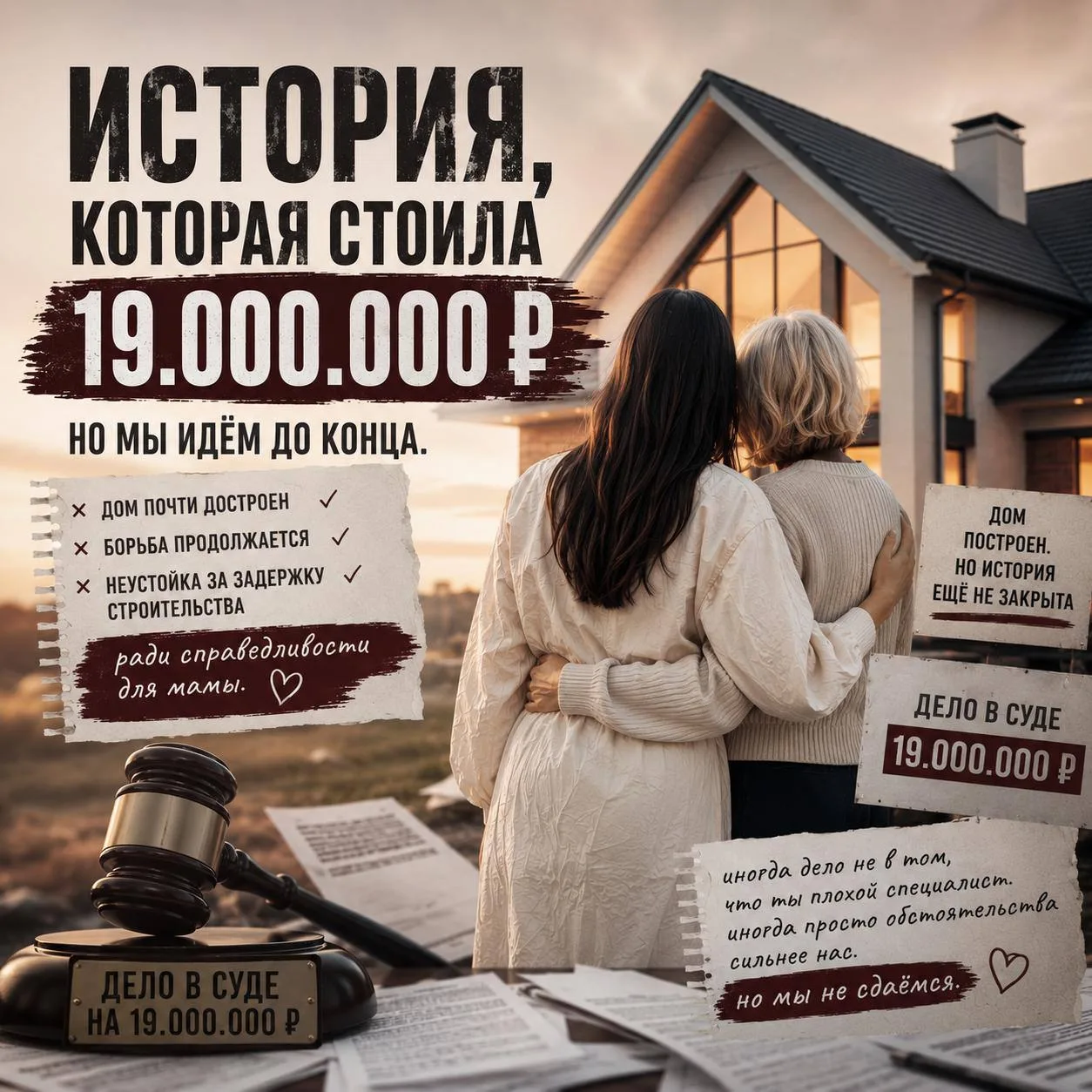 Знаете, что было самым тяжёлым во всей этой истории?