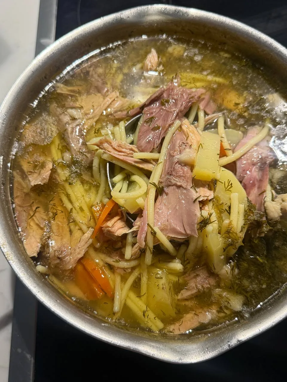 Что может быть вкуснее домашней куриной лапши?