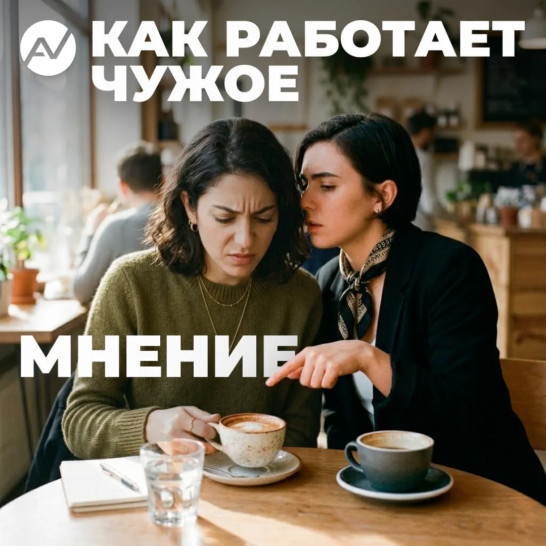 Чужое мнение - редактор нашей реальности