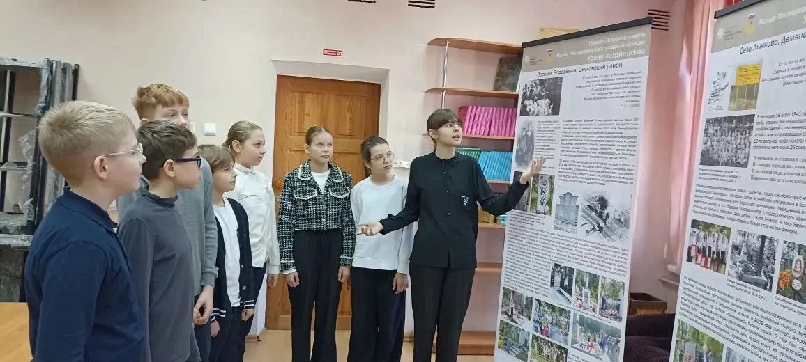 Урок памяти: «Малые Пискарёвки Новгородской области» в Гимназии №2  В течение двух недель, с 23 февр