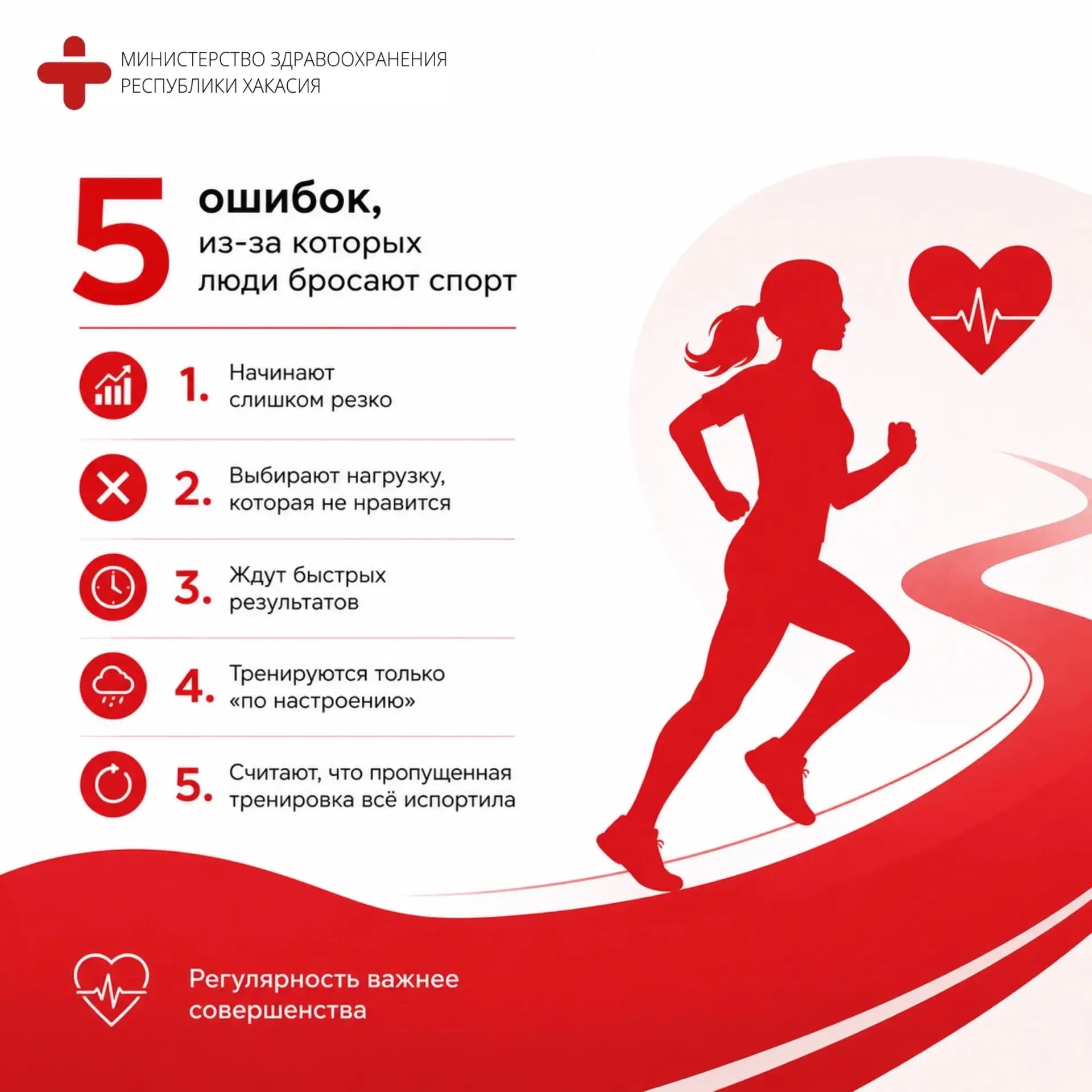 5 ошибок, из-за которых мы бросаем спорт🏀