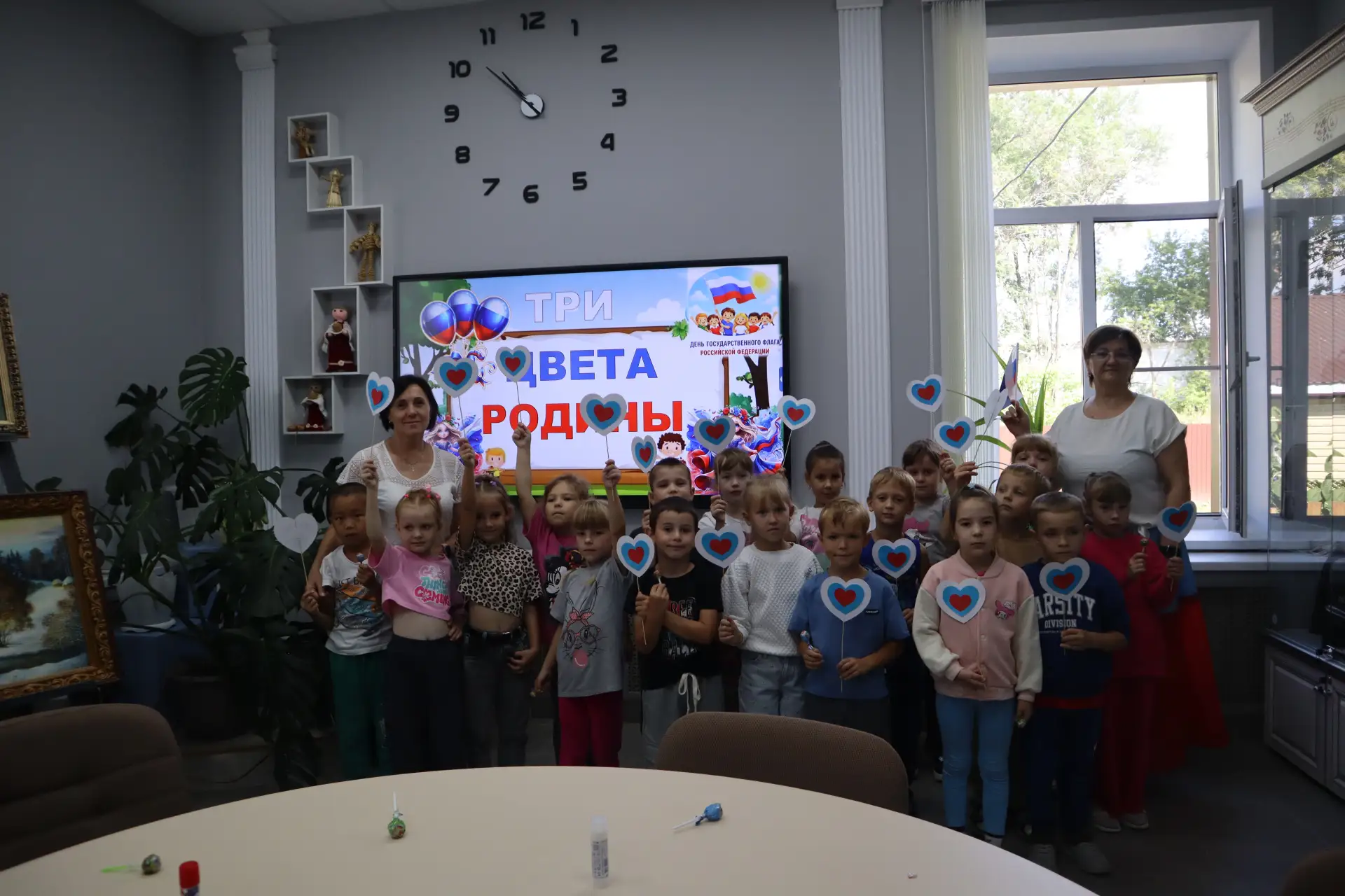 Мастер-класс "Три цвета Родины"