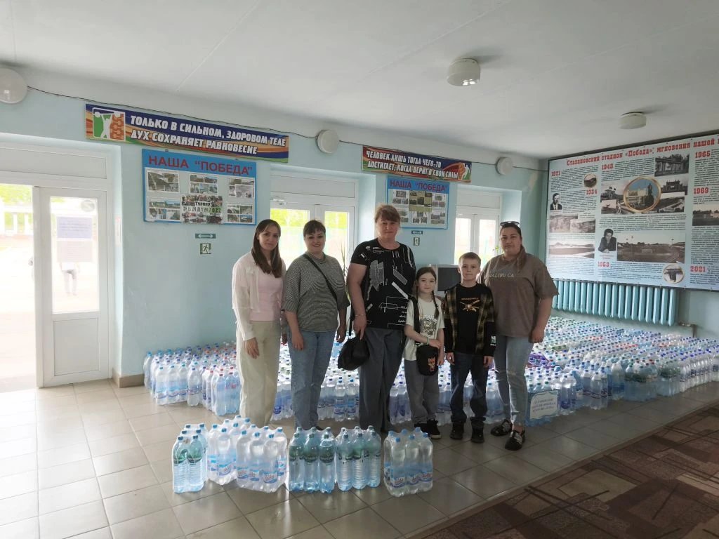 💧 Добро в действии: наш детский сад присоединился к акции «Вода — бойцам»! 💧