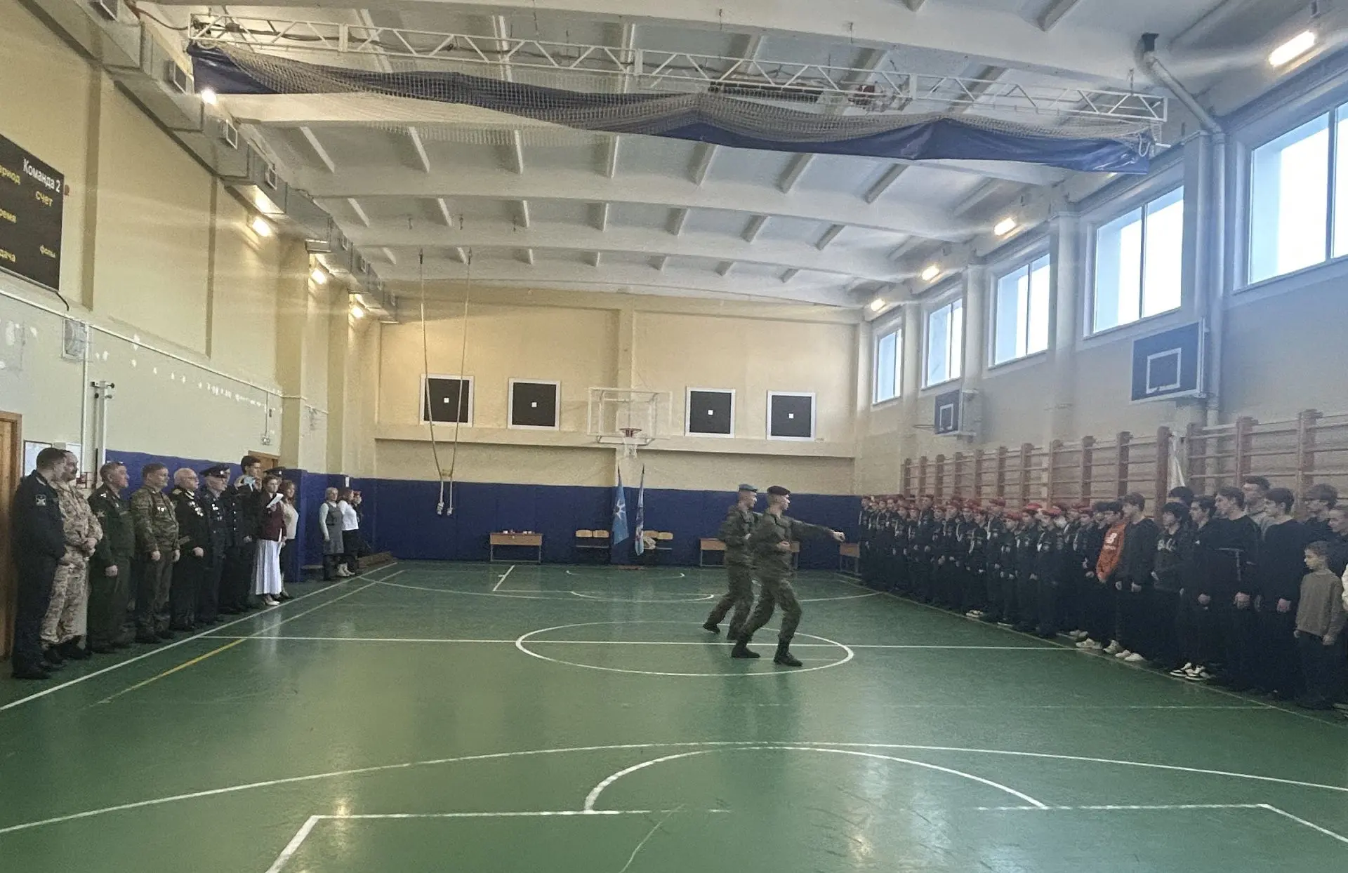 Профориентационная встреча с представителями Михайловской военной артиллерийской академии   21 февра