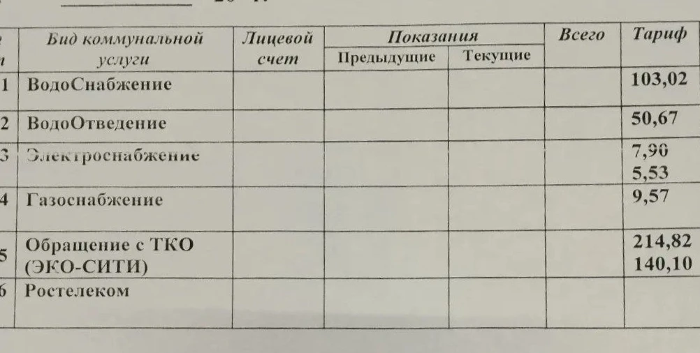 Как вам новые тарифы на услуги ЖКХ?