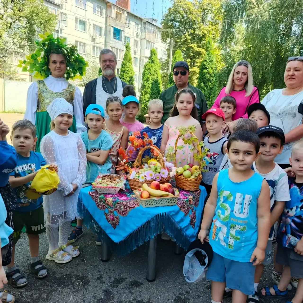 В МАДОУ № 6 состоялся тёплый и светлый праздник в честь Преображения Господня, в народе...