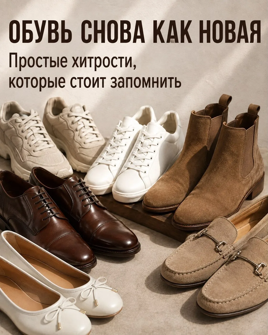 👞Обувь снова как новая
