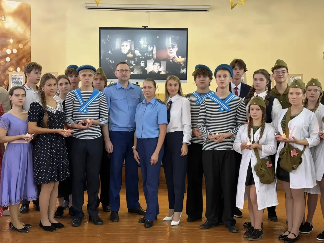 История оживает…