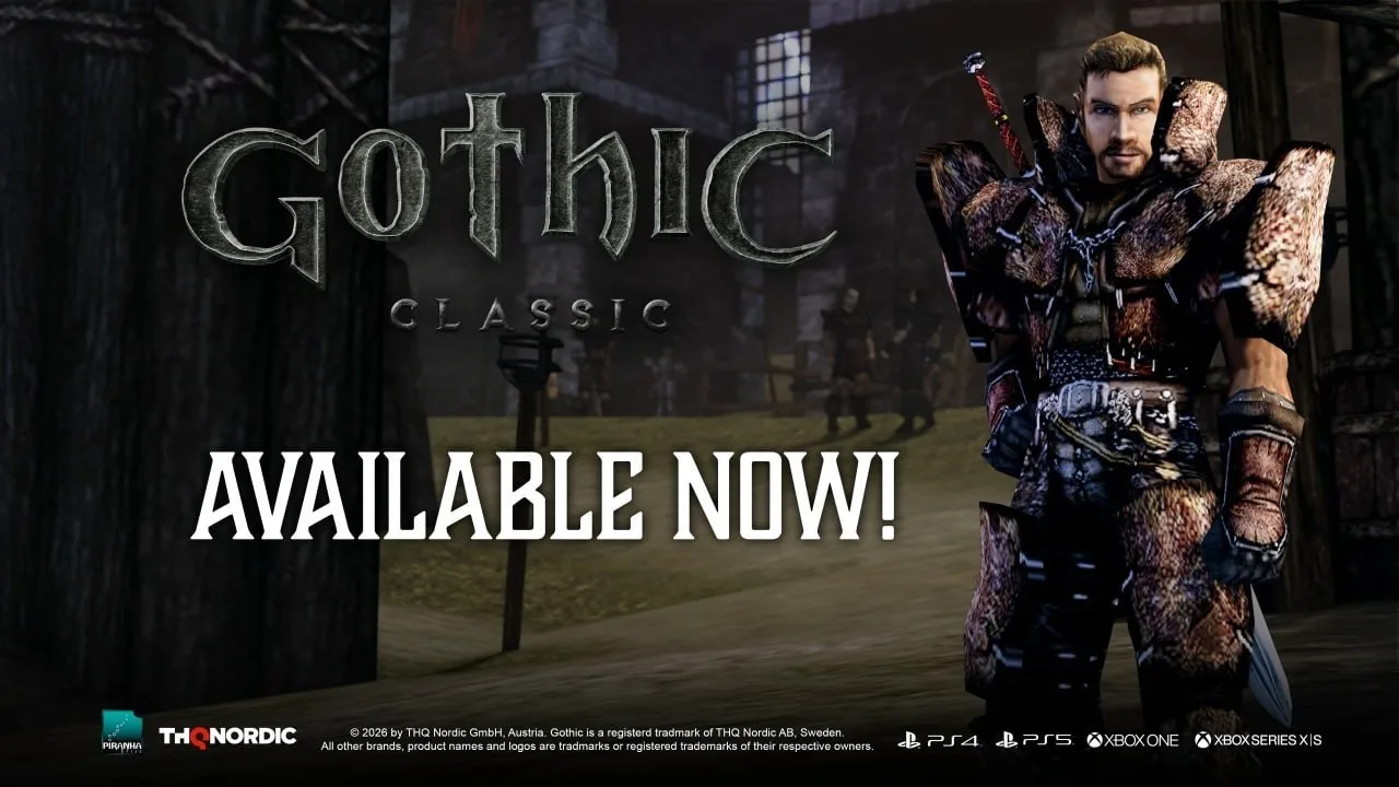 Gothic Classic вышла на консолях Xbox. 

Это обновлённая классическая версия оригинальной RPG 2001 г