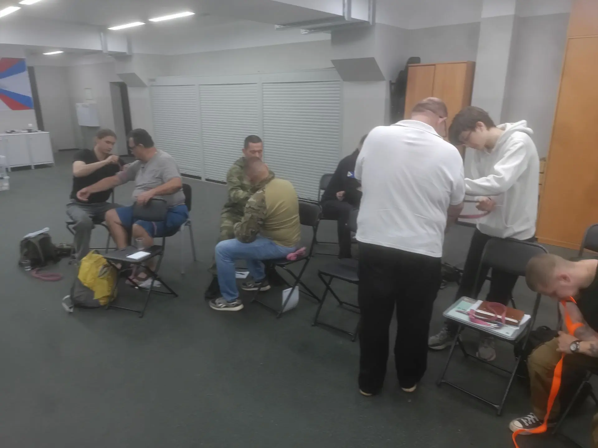24 часовой курс по оказанию первой помощи для активных членов волонтерских организаций ...