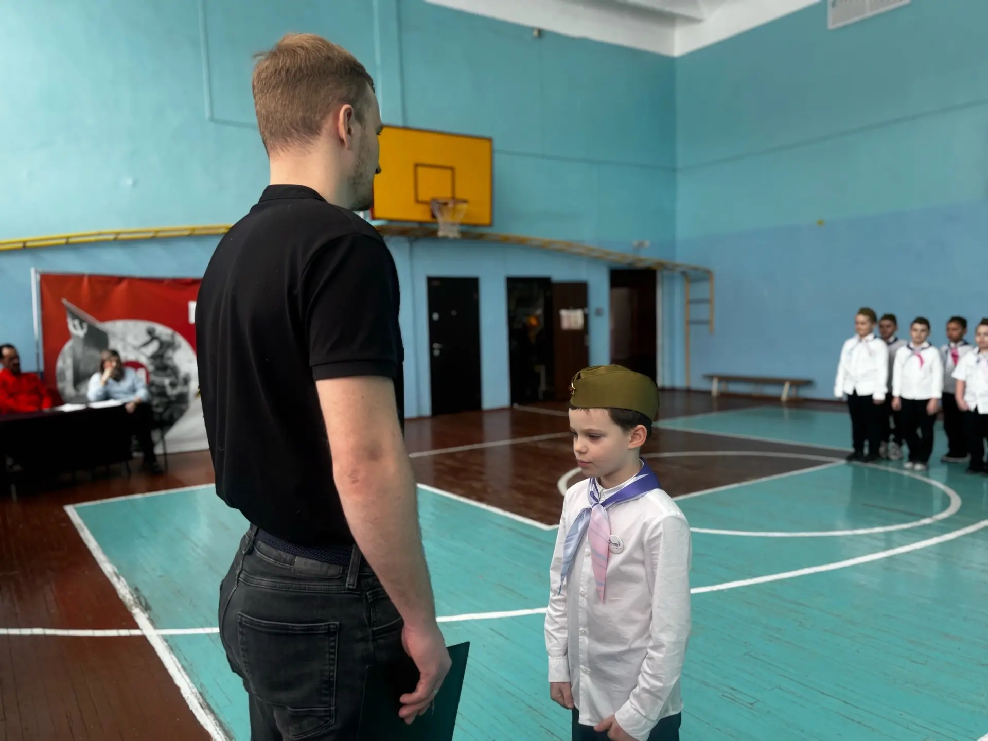 Яркое событие в школе: военно-патриотическая игра «Патриот»🌟   Сегодня в нашей школе состоялась воен