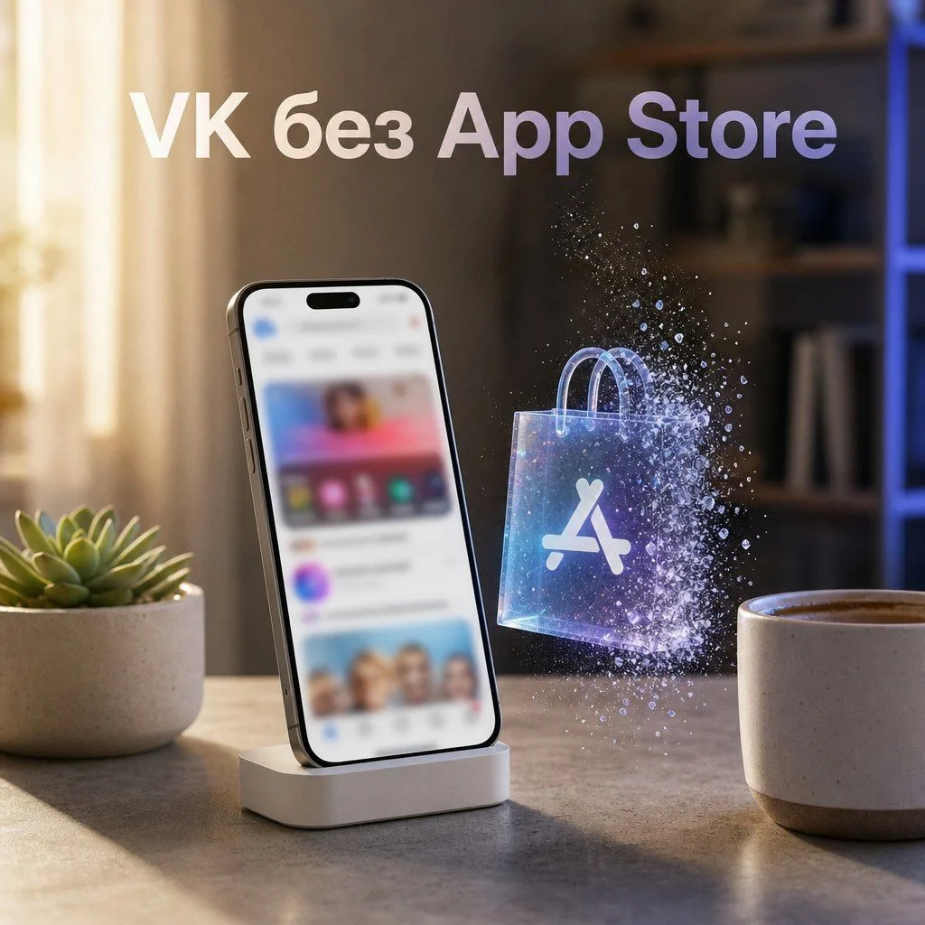 VK убрали из App Store 25 июня, и я думал будет больно. А веб-версия m.vk.ru тихо оброс...