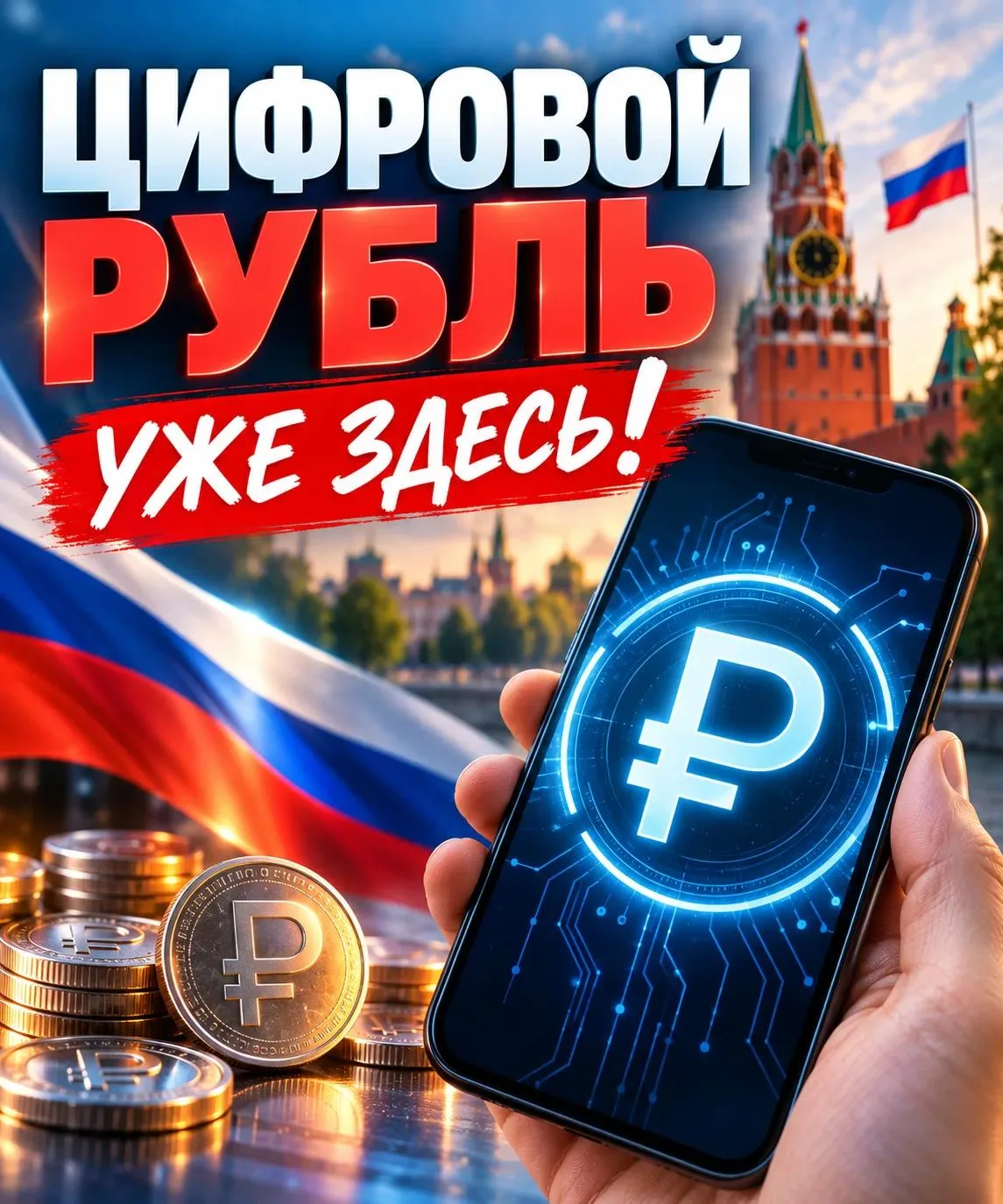 ЦИФРОВОЙ РУБЛЬ УЖЕ ВХОДИТ В НАШУ ЖИЗНЬ