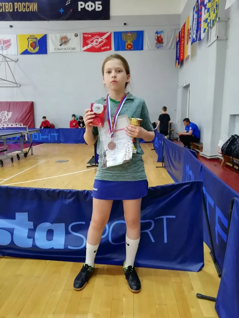 🏓На Межрегиональных соревнованиях по настольному теннису памяти И.П. Кубарева, прошедших в Воронеже