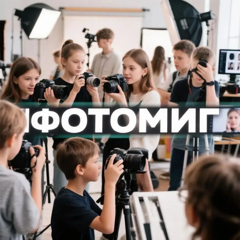 ✨ Открыт набор в детскую фотостудию «ФотоМиг»! ✨