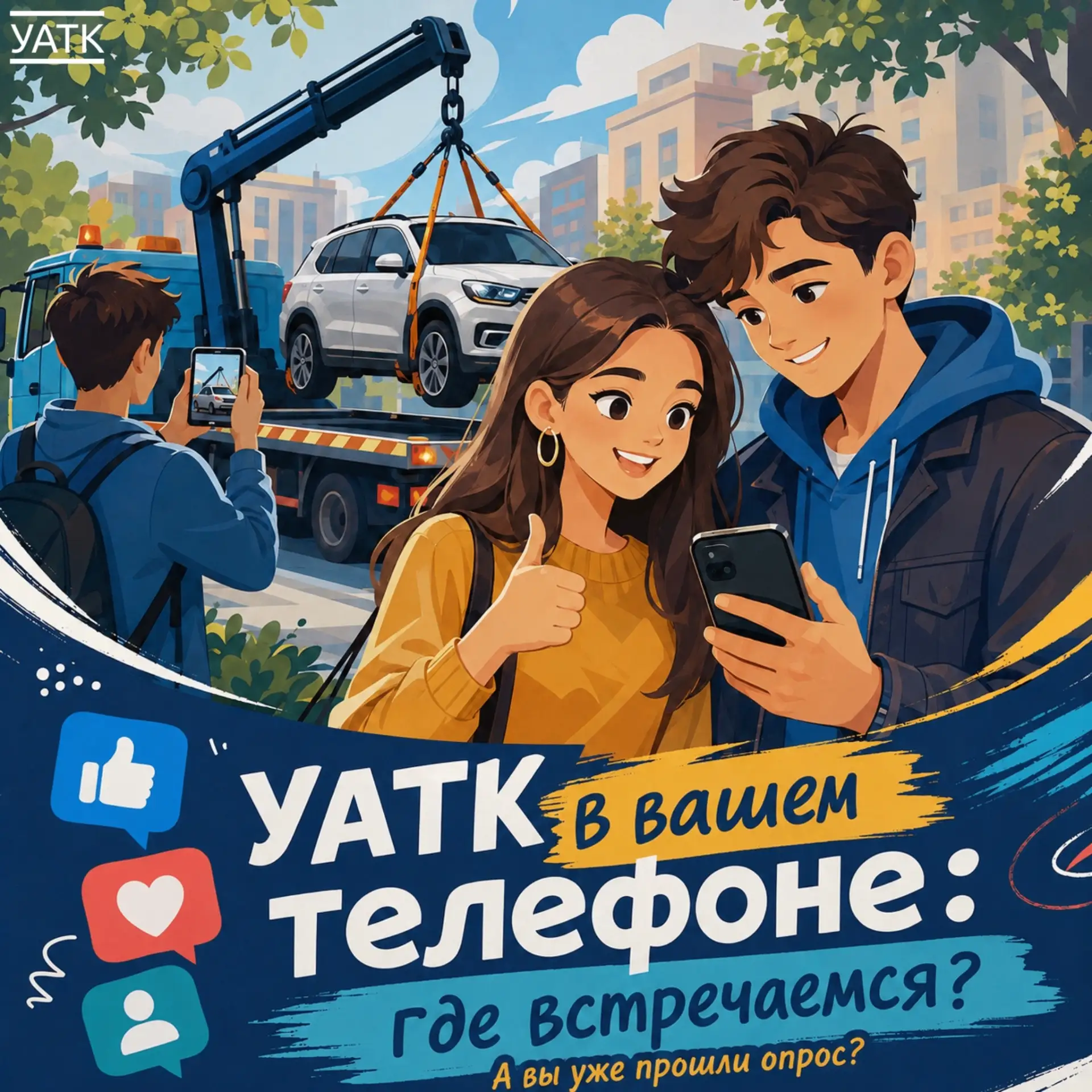 📢 Где вы узнаёте о работе УАТК?