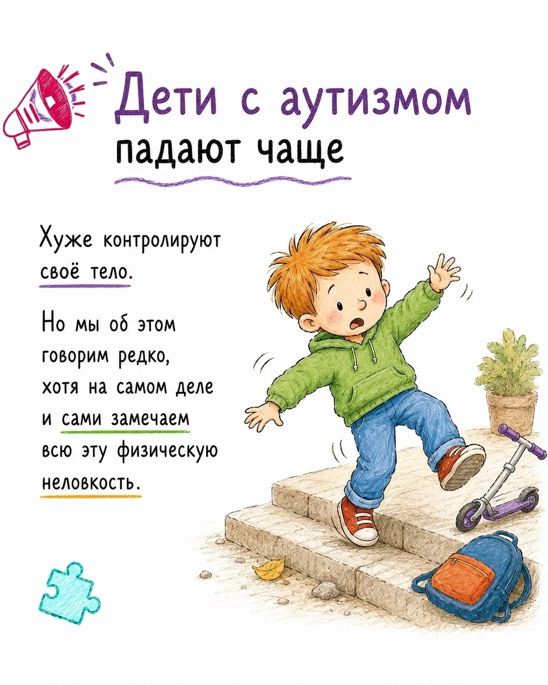 Дети нуждаются в нашей помощи 🤝😇

Каждый ребёнок особенный и заслуживает внимания и заботы. Важно 