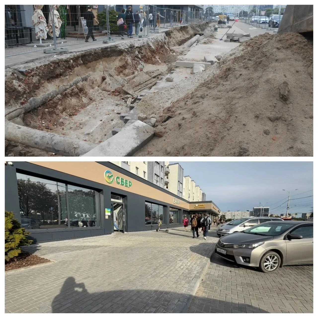 🛠📆🛣 На улице Шевченко завершили благоустройство после масштабного ремонта теплосети