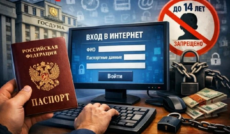 В России хотят ввести проверку возраста для доступа к сайтам. Глава Минцифры Максут Шад...