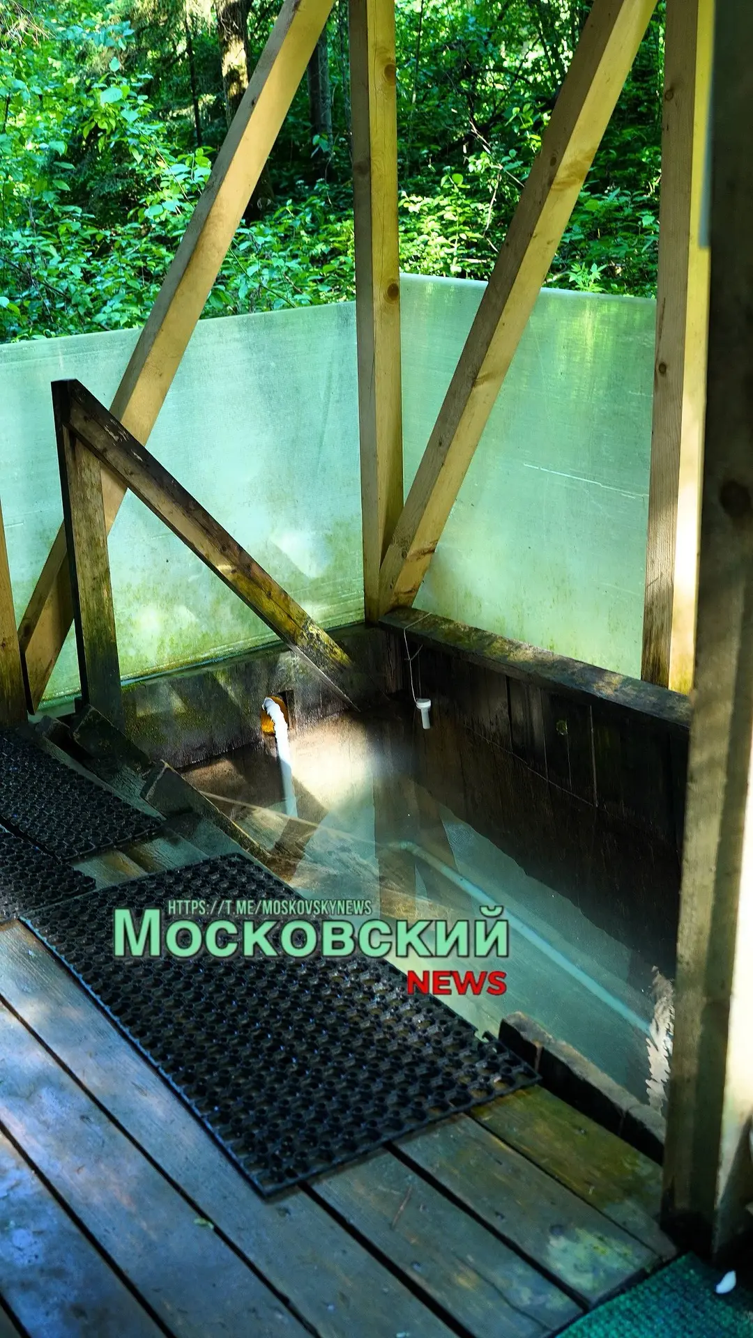Если спуститься немного ниже по течению от Шаляпинского родника, буквально на 10–15 метров, можно об