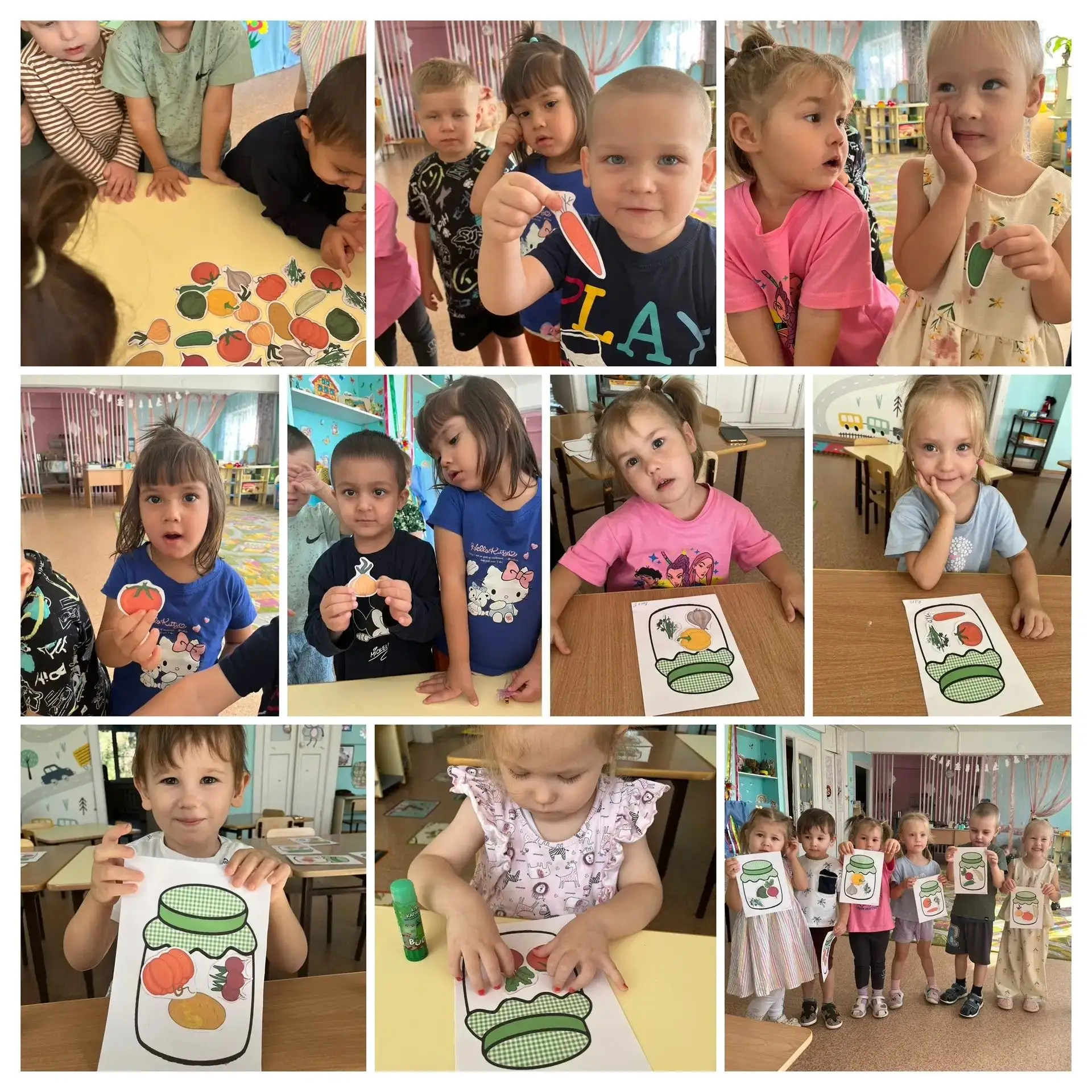 🥒🍅 Наши маленькие хозяюшки и хозяева!