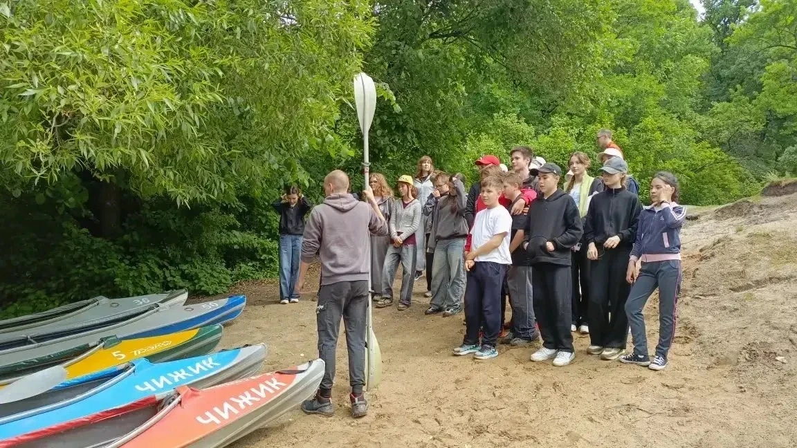 Активный выходной 6 «Г» класса в Котовске! 🌲🚣‍♂️  24 мая ученики 6 «Г» класса лицея №14 отправились 