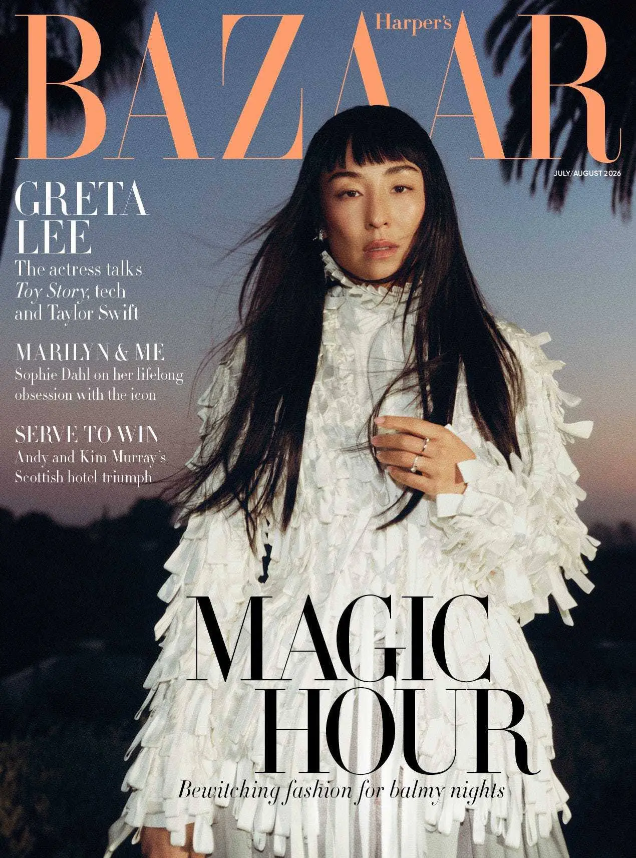Грета Ли для 
Harper’s Bazaar