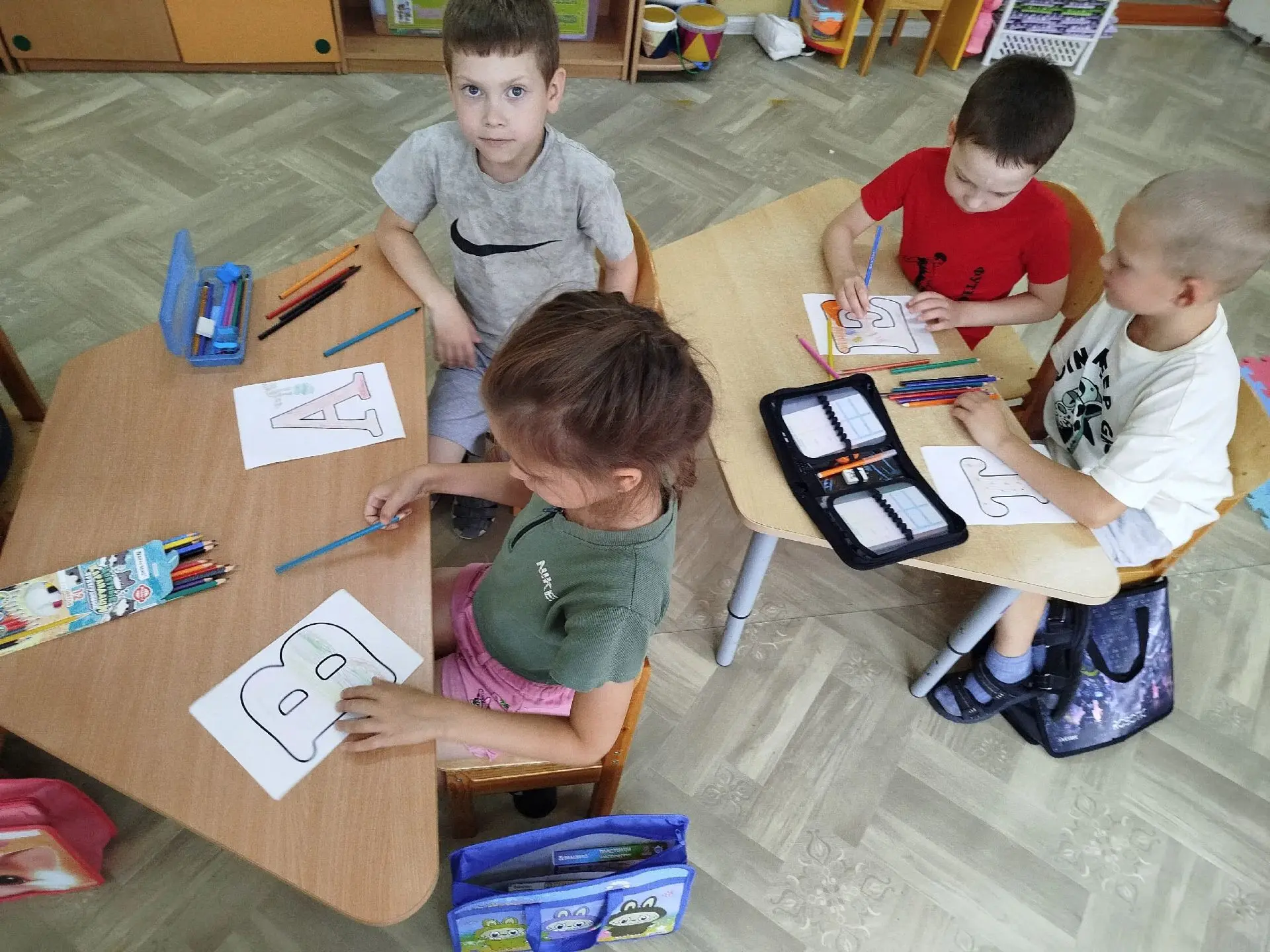 🇷🇺 Вчера, в международный День грамотности, 🎓 дети подготовительной к школе группе п...