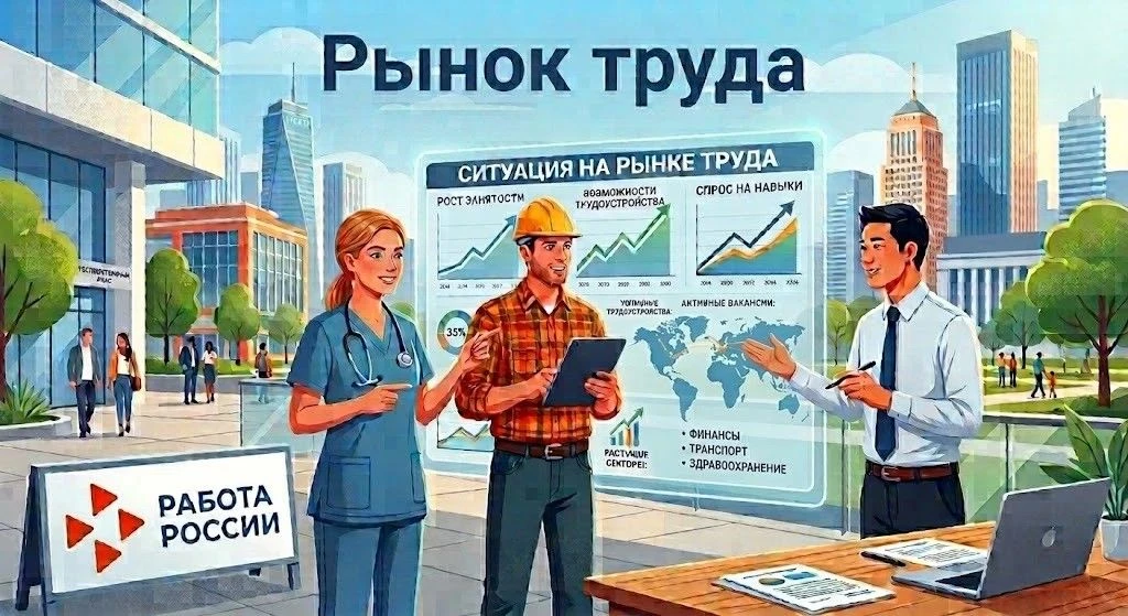 📝 Информация о ситуации на рынке труда в Златоустовском городском округе на 19.08.2026...