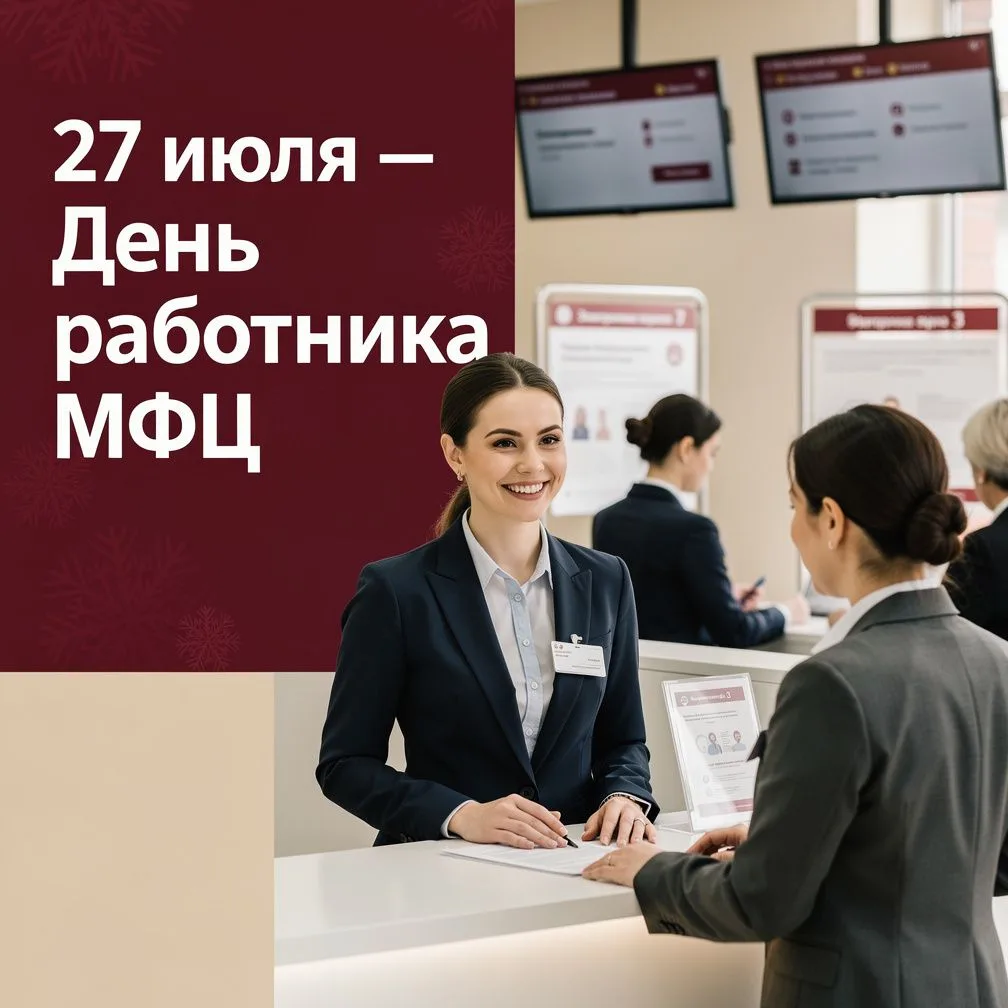 Сегодня — День работника МФЦ! 👏
      В этот день в 2010 году был принят Федеральный закон «Об орга