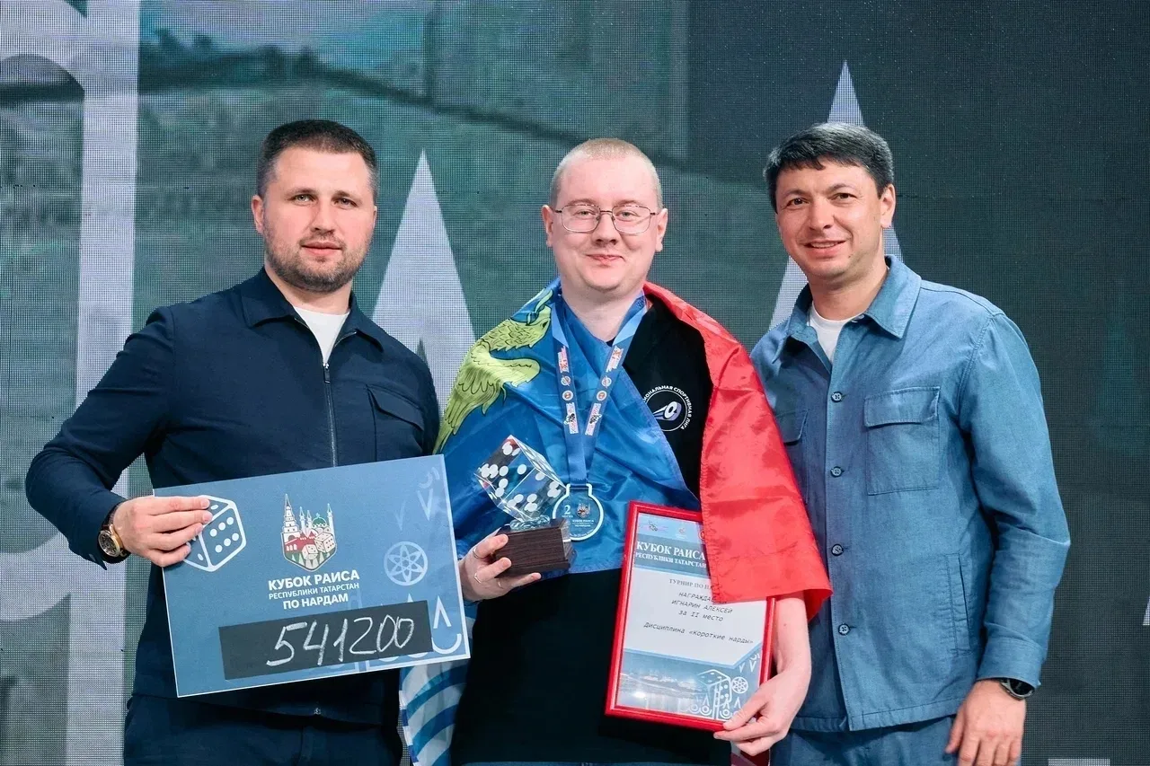 🥈🥈🥉 Ивановские нардисты — в призёрах Кубка Раиса Татарстана!    С 20 по 23 мая в Казани прошёл прест