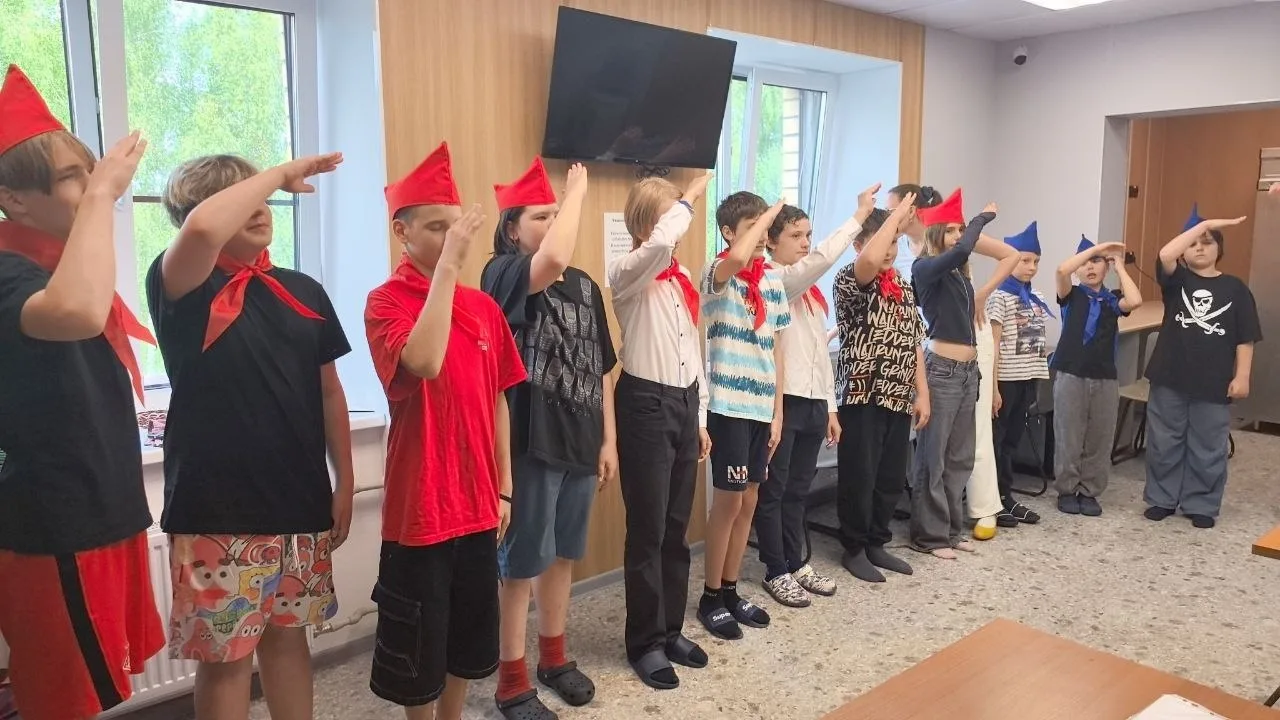 🚩🔥🫡🥁🎺Первая смена пионерского лагеря дружины имени пионера-героя Василия Кузнецова завершилась 