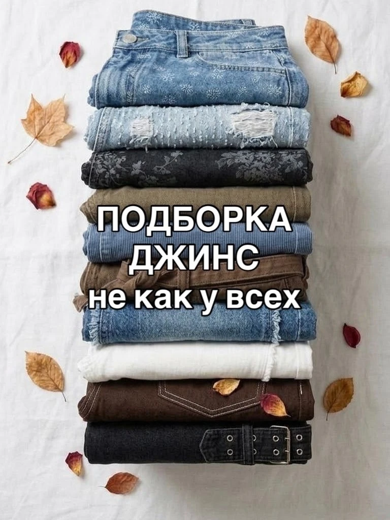Джинсы с WВ