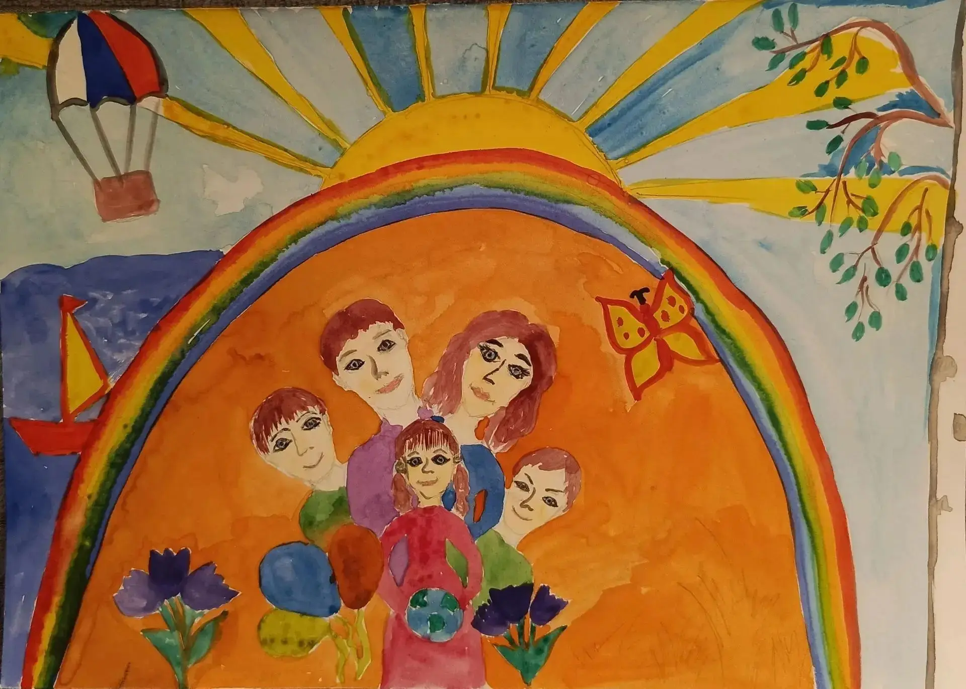 🎨Николаенко Рая  участвует во всероссийском конкурсе изобразительного творчества «Моя ...