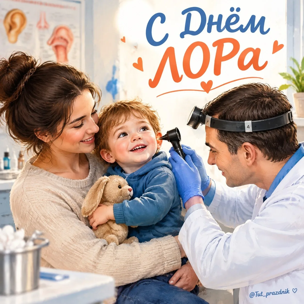 👨‍⚕️👩‍⚕️ 29 сентября — День отоларинголога 👂👃