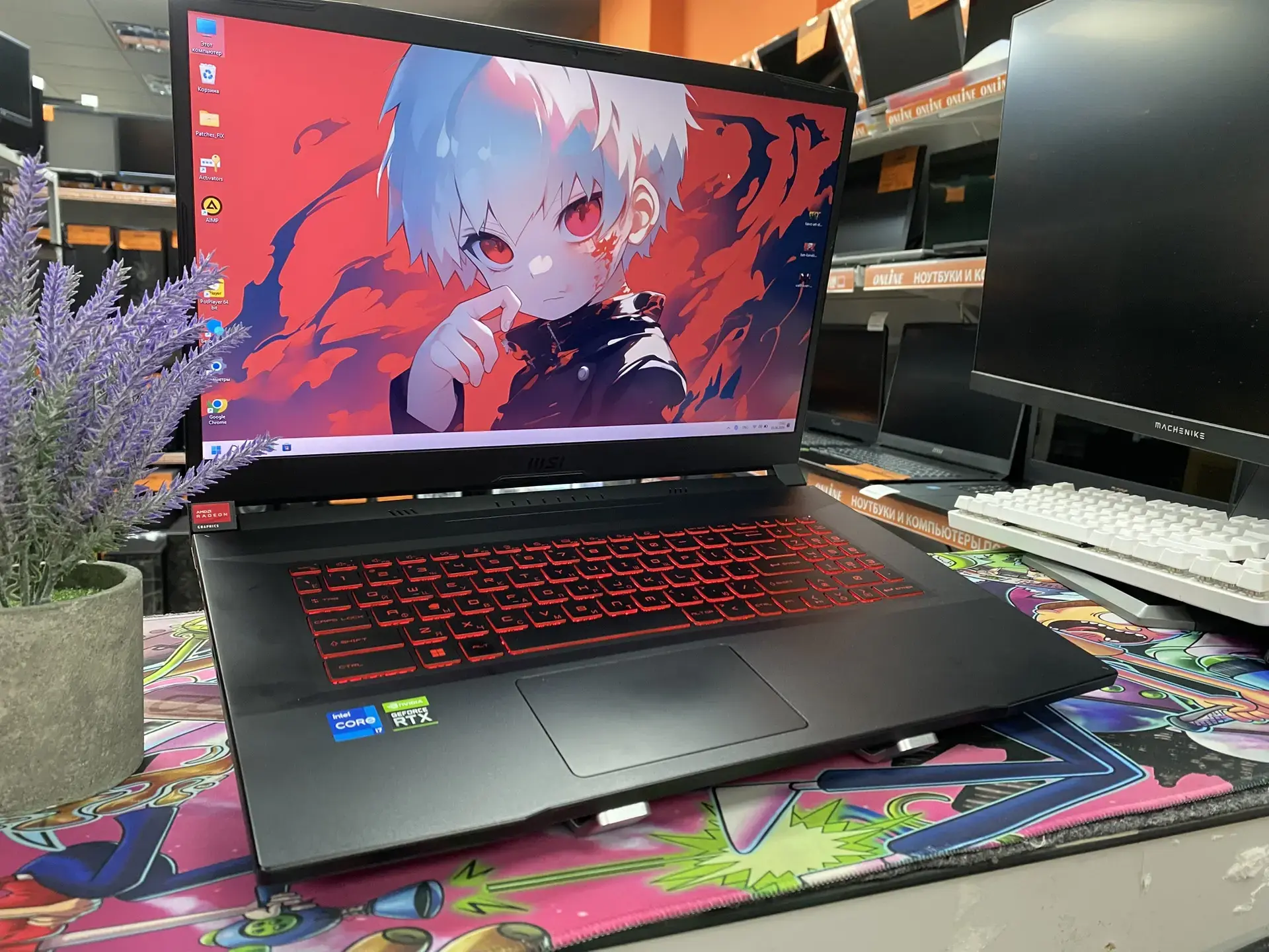 🖥 Отличный игровой MS 17.3"I!i7-11800H,16Гб,SSD512,RTX3060 6Гб!Гарантия