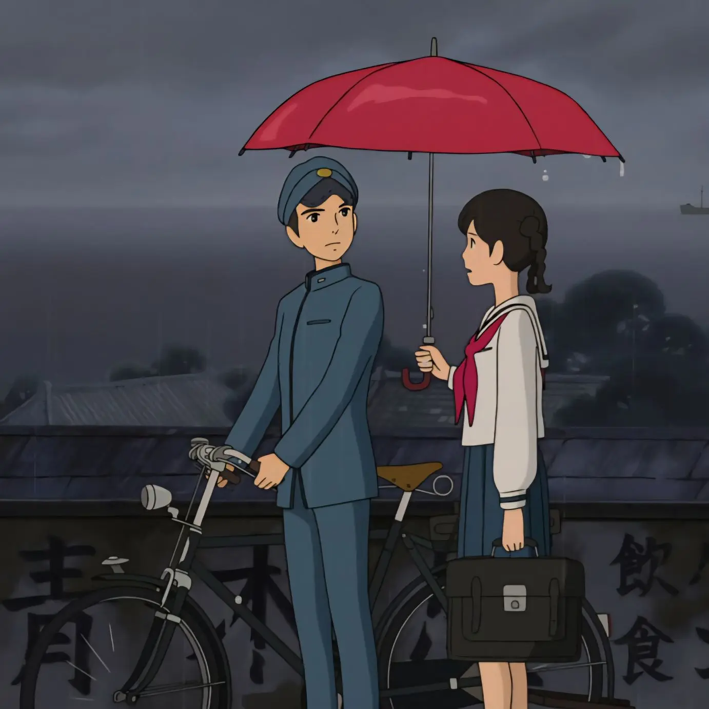 Зонты в фильмах Студии Ghibli ☂️