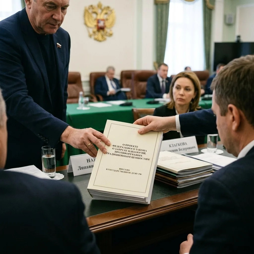 Законопроект о запрете идеологий, противоречащих традиционным ценностям, представлен в ...