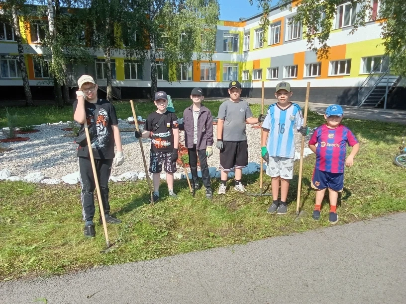 22.07.2026 г. в МАОУ «СОШ № 29» городского округа г. Стерлитамак РБ отлично поработали на пришкольно