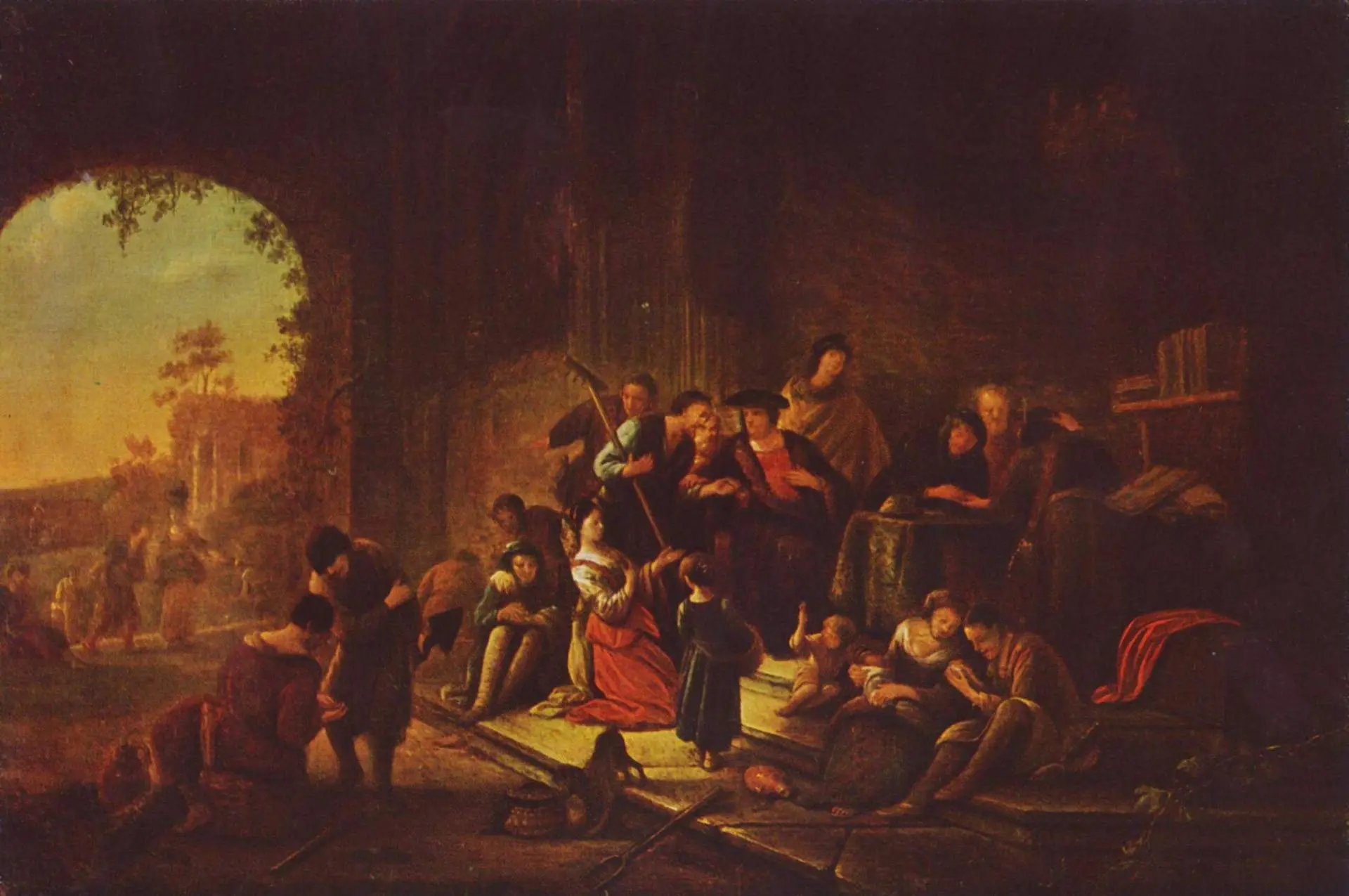 ✝️ «Притча о работниках в винограднике»
Якоб Виллемсзон де Вет (Jacob Willemszon de Wet, 1650-е)
Мас