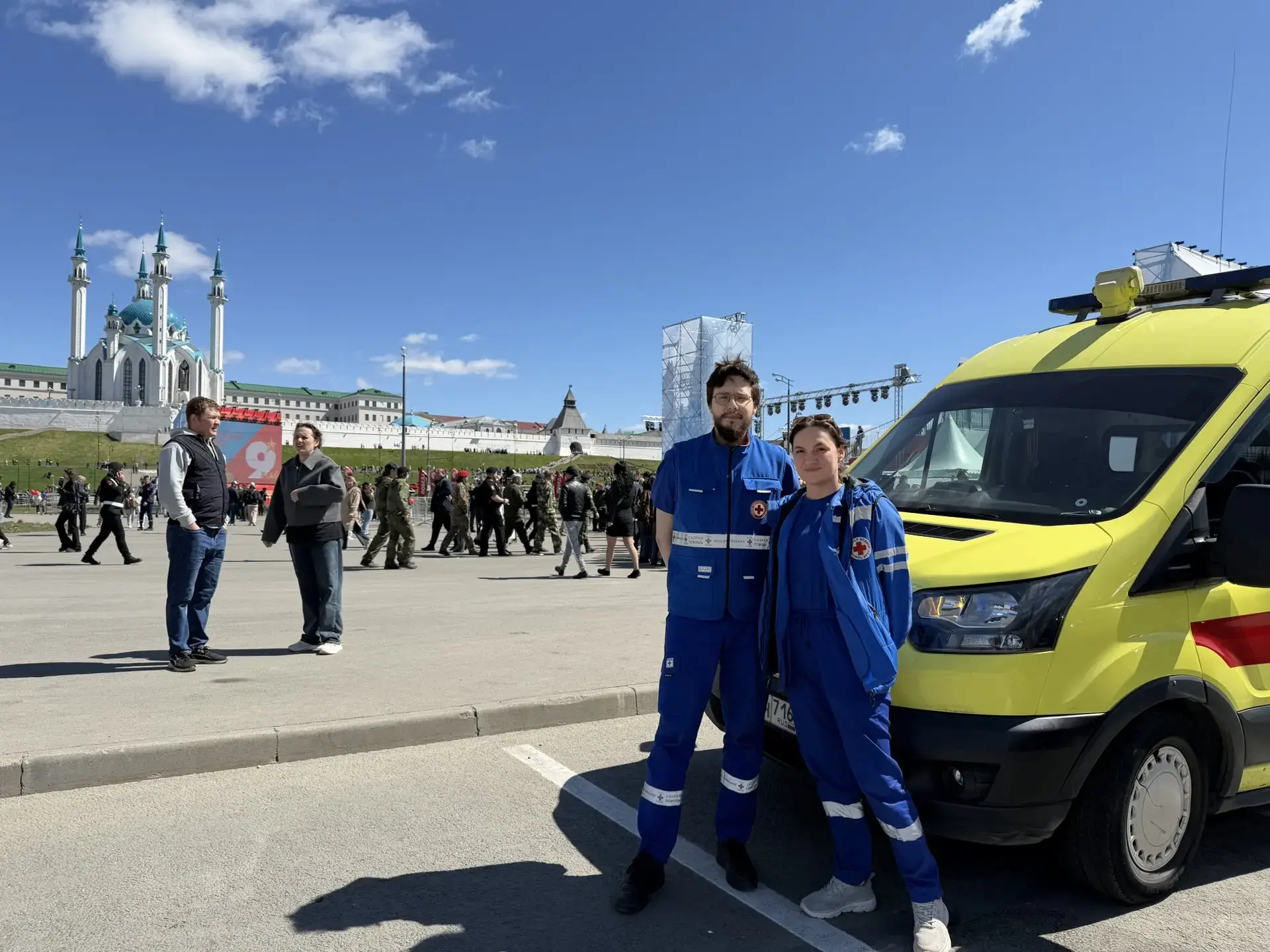 У НАС СВОЯ «ЛИНИЯ ФРОНТА» 9 мая на дежурстве        Сегодня многие стали свидетелями главных событий