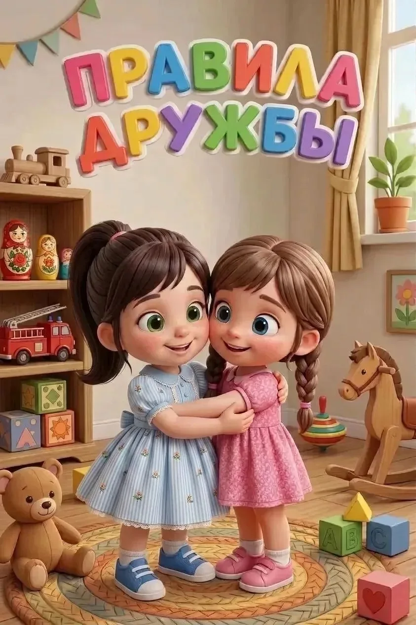Как научить ребёнка дружить?