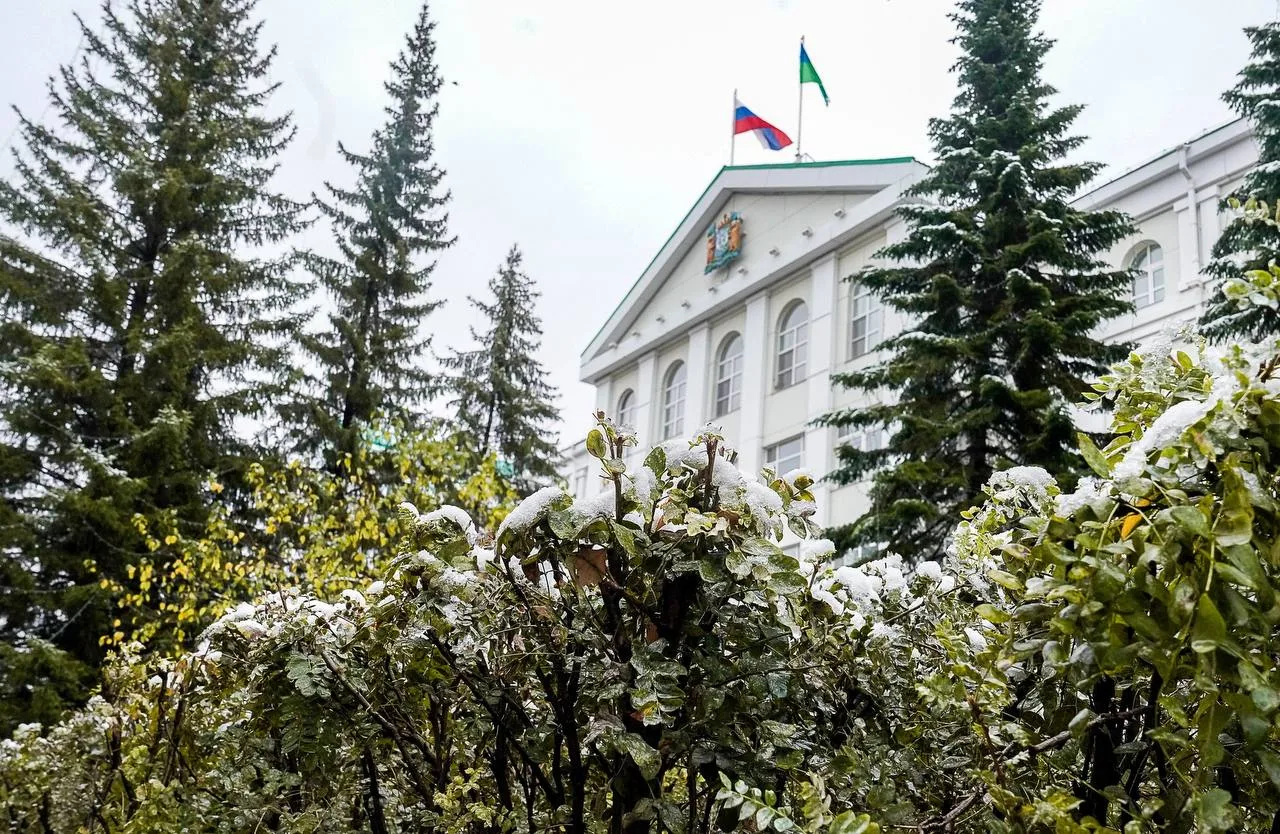 ❄️ Зима пришла в Ханты-Мансийск