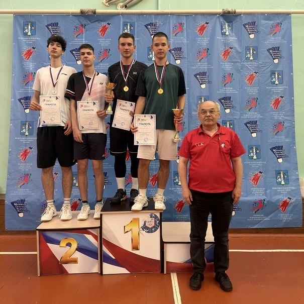 🏸Всероссийские соревнования по бадминтону "Коломенская ракетка"